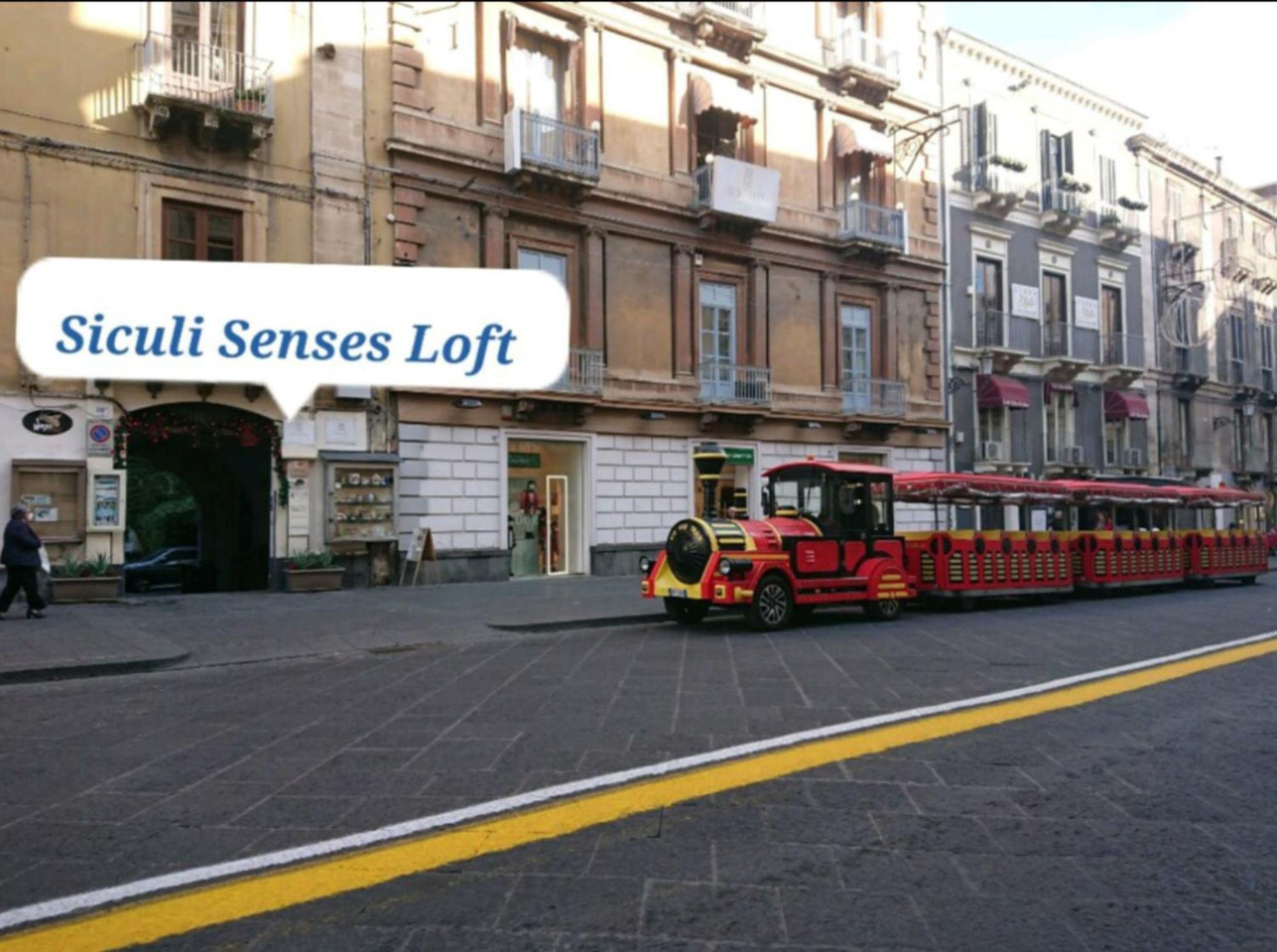 卡塔尼亚Siculi Senses Loft别墅 外观 照片